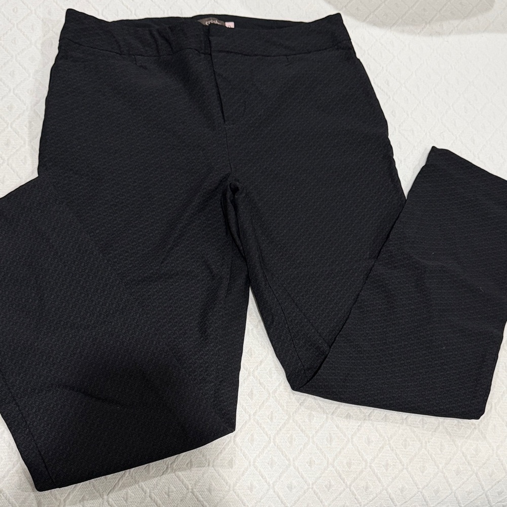 Crosby Black Textured Fabric